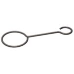 2-piece door handle for the Wooshka Oven (Part No. SPW0031)
